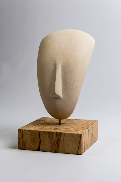 Mask Head Sculpture