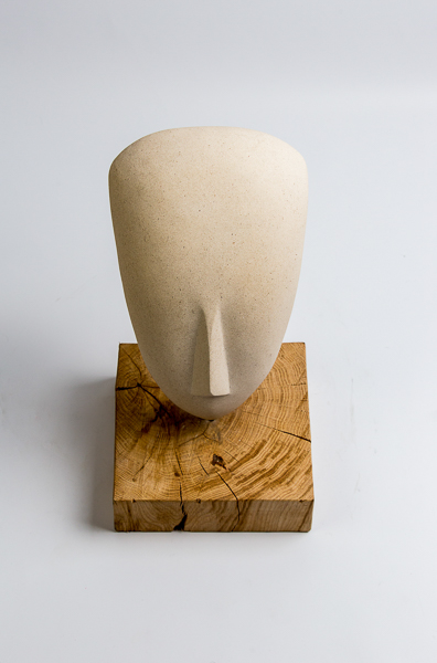 Mask Head Sculpture